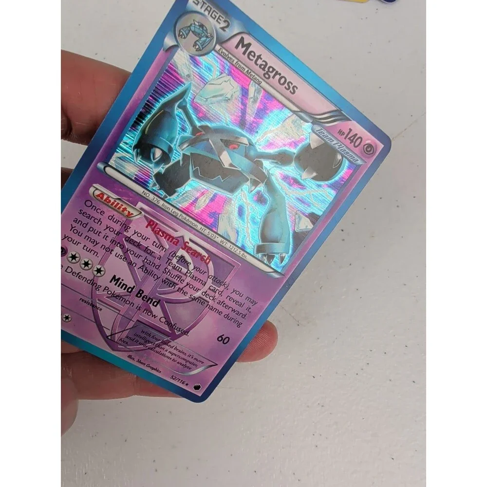 Metagross (Team Plasma) 52/116 Plasma Freeze Holo